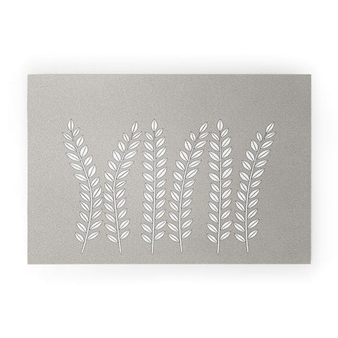 Mile High Studio Simply Folk Olive Branches Welcome Mat