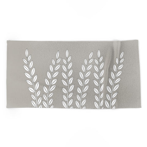 Mile High Studio Simply Folk Olive Branches Beach Towel