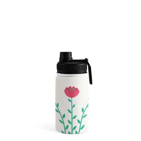 Mile High Studio Simply Folk Red Poppies Water Bottle