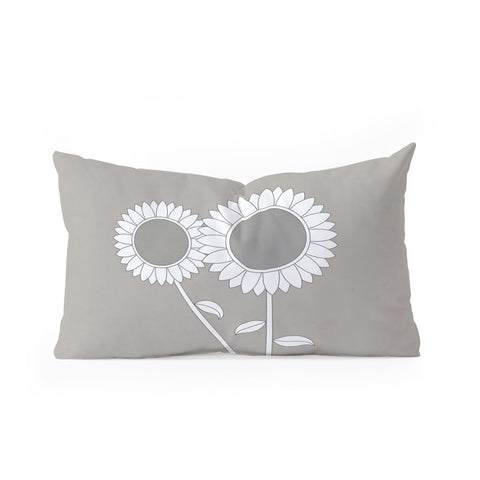 Mile High Studio Simply Folk Sunflowers Oblong Throw Pillow