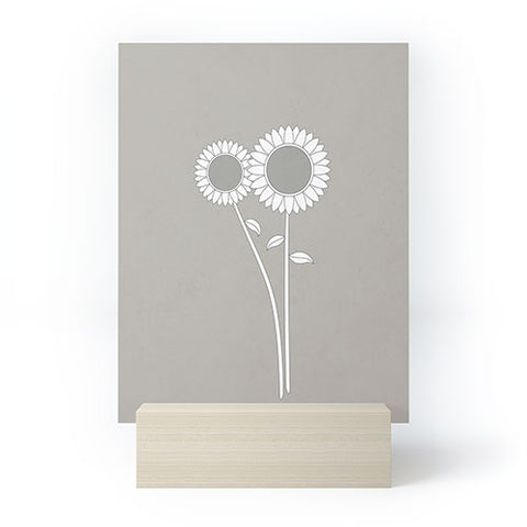 Mile High Studio Simply Folk Sunflowers Mini Art Print