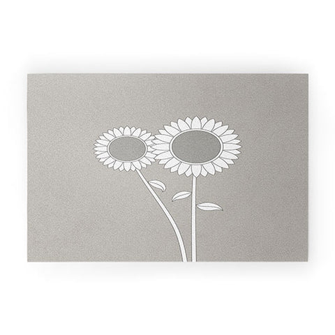 Mile High Studio Simply Folk Sunflowers Welcome Mat