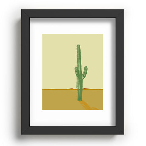 Mile High Studio The Lonely Cactus Summer Recessed Framing Rectangle