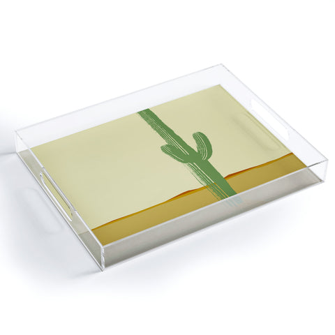 Mile High Studio The Lonely Cactus Summer Acrylic Tray