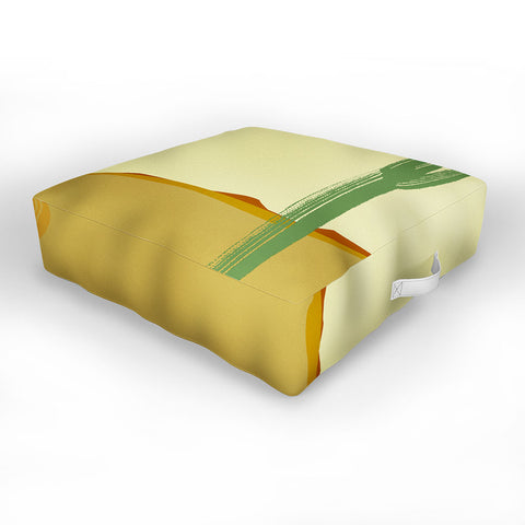 Mile High Studio The Lonely Cactus Summer Outdoor Floor Cushion