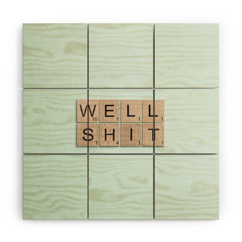 Mile High Studio Well Shit Wood Wall Mural