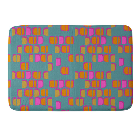 Mirimo Acid Retro Ocean Memory Foam Bath Mat