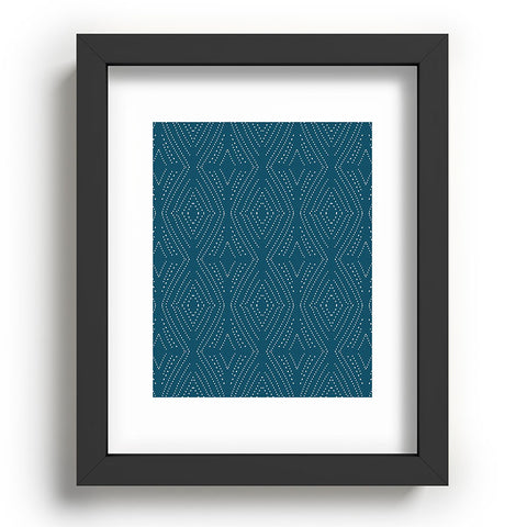 Mirimo Africa Diamond Indigo Recessed Framing Rectangle