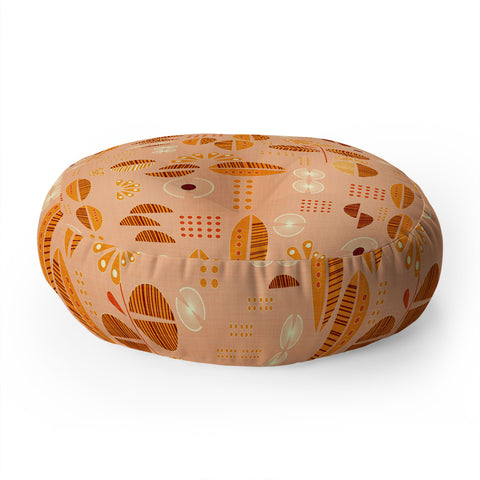 Mirimo Africa Flora Hot Floor Pillow Round