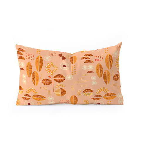 Mirimo Africa Flora Hot Oblong Throw Pillow