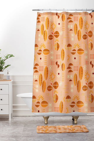 Mirimo Africa Flora Hot Shower Curtain And Mat