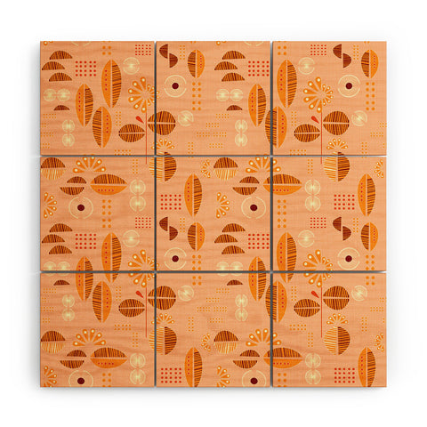 Mirimo Africa Flora Hot Wood Wall Mural
