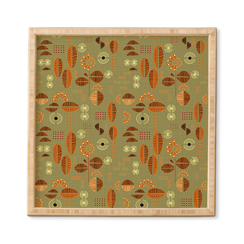 Mirimo Africa Flora Mud Framed Wall Art