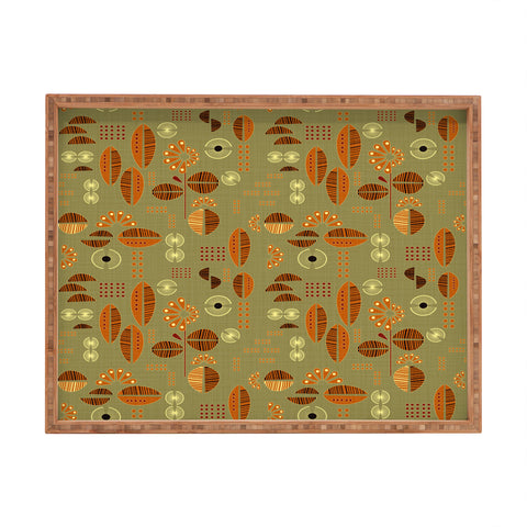 Mirimo Africa Flora Mud Rectangular Tray