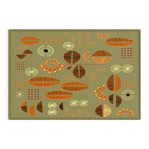 Mirimo Africa Flora Mud Outdoor Rug
