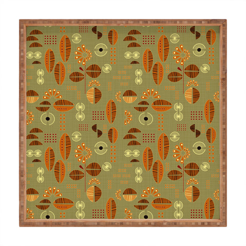 Mirimo Africa Flora Mud Square Tray