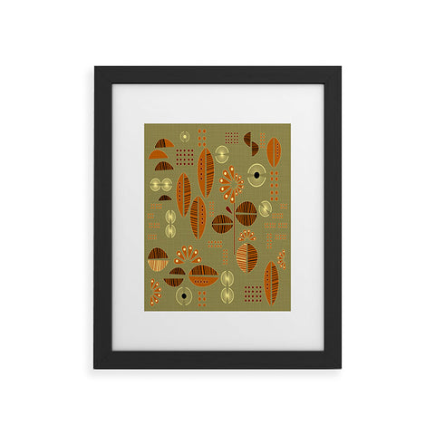 Mirimo Africa Flora Mud Framed Art Print