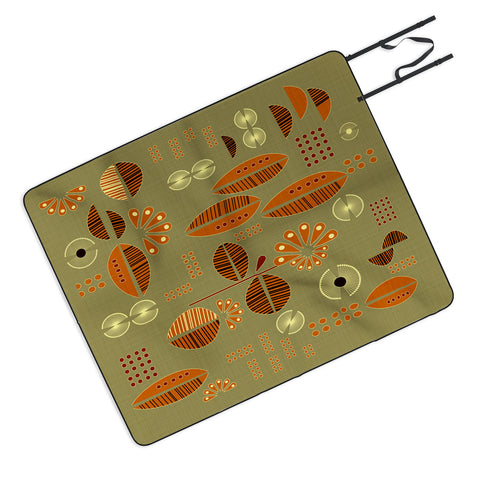 Mirimo Africa Flora Mud Picnic Blanket