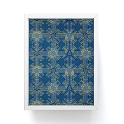 Mirimo Alba Blue Framed Mini Art Print