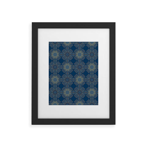 Mirimo Alba Blue Framed Art Print