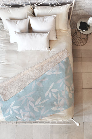 Mirimo Alba Celeste Fleece Throw Blanket