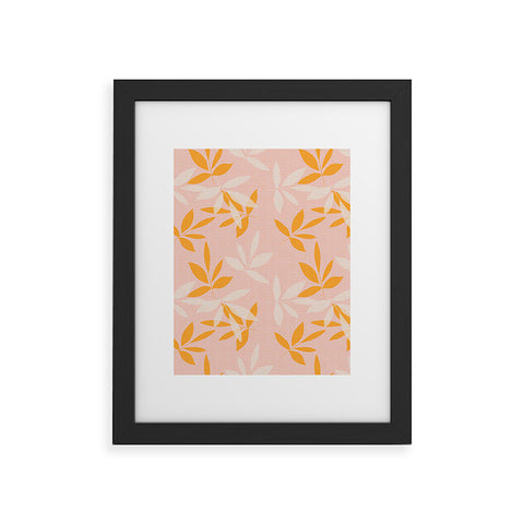 Mirimo Alba Orange Framed Art Print