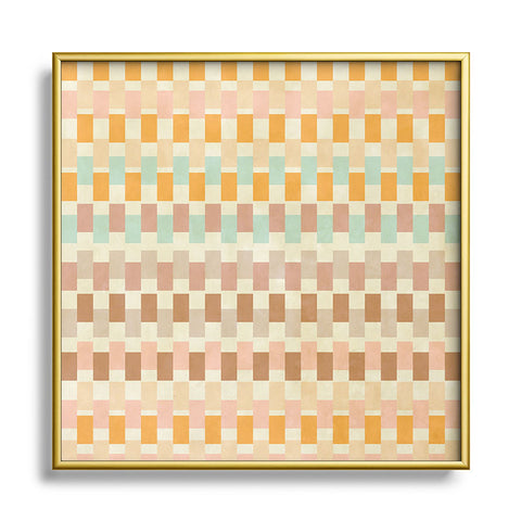 Mirimo Amalfi Square Metal Framed Art Print