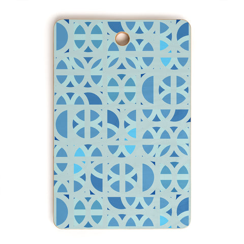 Mirimo Arabesque en Bleu Cutting Board Rectangle