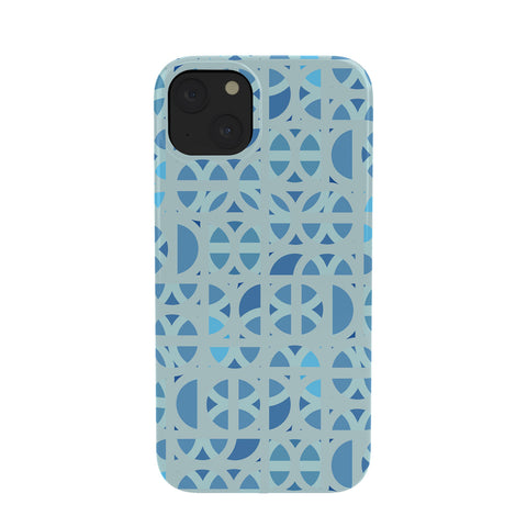 Mirimo Arabesque en Bleu Phone Case