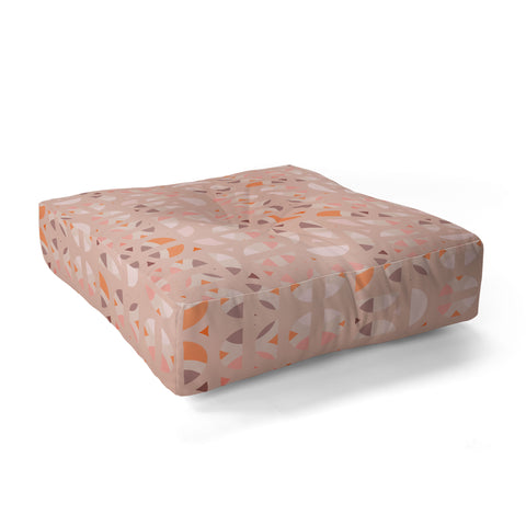 Mirimo Arabesque En Rose Floor Pillow Square