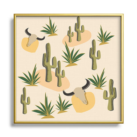 Mirimo Arizona Mirage Metal Square Framed Art Print