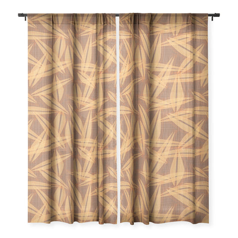 Mirimo Arona Terracotta Sheer Non Repeat