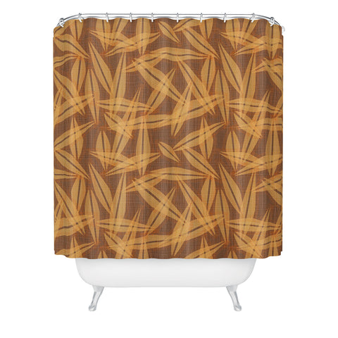 Mirimo Arona Terracotta Shower Curtain