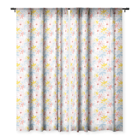 Mirimo Beautiful Garden Sheer Window Curtain