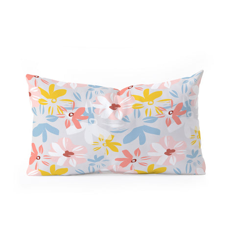 Mirimo Beautiful Garden Oblong Throw Pillow