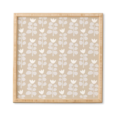 Mirimo Blooming Spring Beige Framed Wall Art