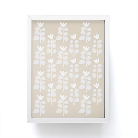 Mirimo Blooming Spring Beige Framed Mini Art Print