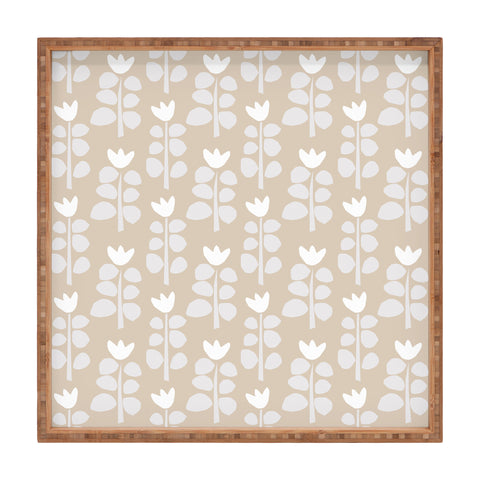 Mirimo Blooming Spring Beige Square Tray