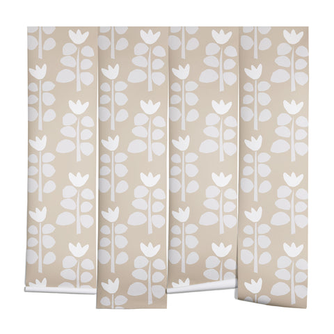 Mirimo Blooming Spring Beige Wall Mural