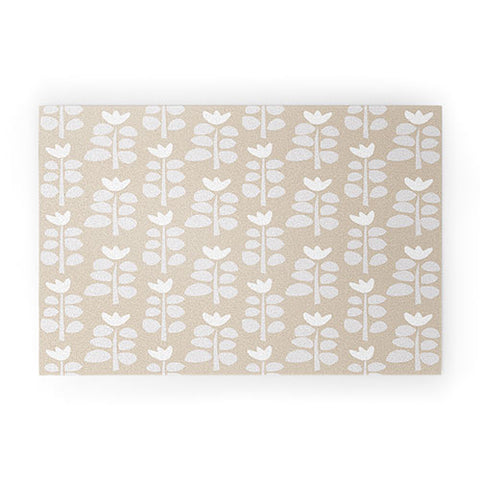 Mirimo Blooming Spring Beige Welcome Mat
