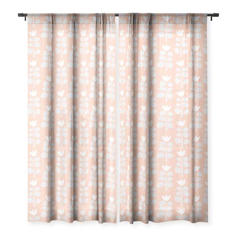 Mirimo Blooming Spring Sheer Window Curtain