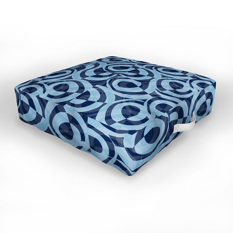 Mirimo Blue Pop Outdoor Floor Cushion