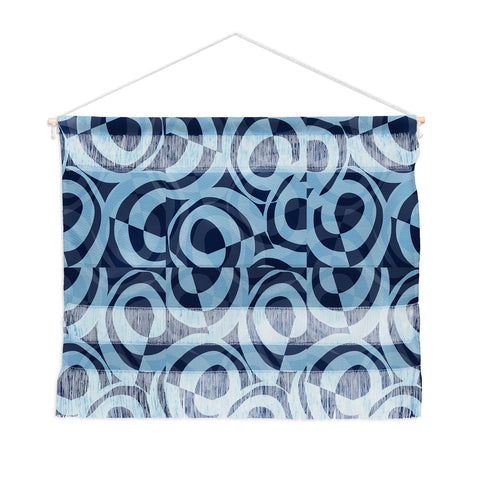 Mirimo Blue Pop Wall Hanging Landscape