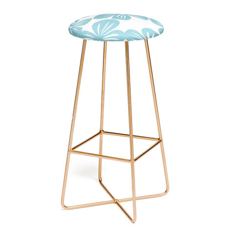 Mirimo Bluette Giant Blooms Bar Stool