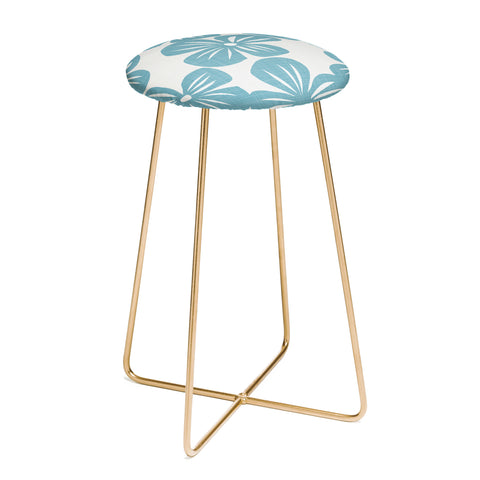 Mirimo Bluette Giant Blooms Counter Stool