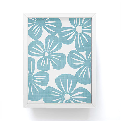 Mirimo Bluette Giant Blooms Framed Mini Art Print