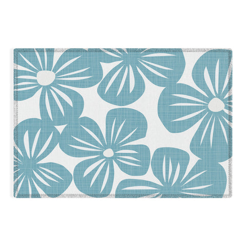 Mirimo Bluette Giant Blooms Outdoor Rug