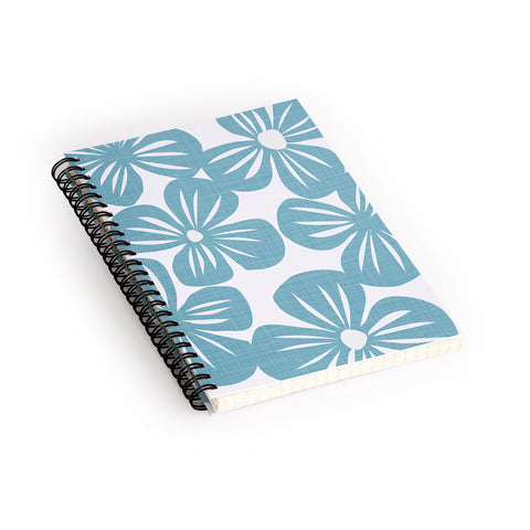 Mirimo Bluette Giant Blooms Spiral Notebook
