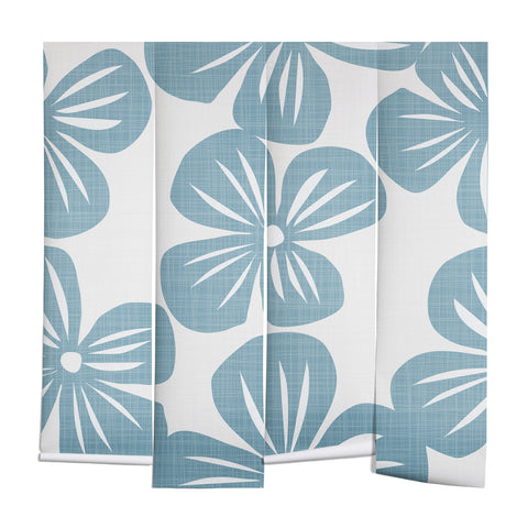 Mirimo Bluette Giant Blooms Wall Mural