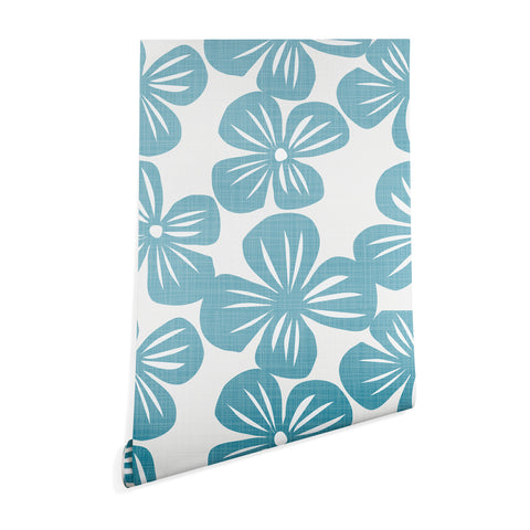 Mirimo Bluette Giant Blooms Wallpaper